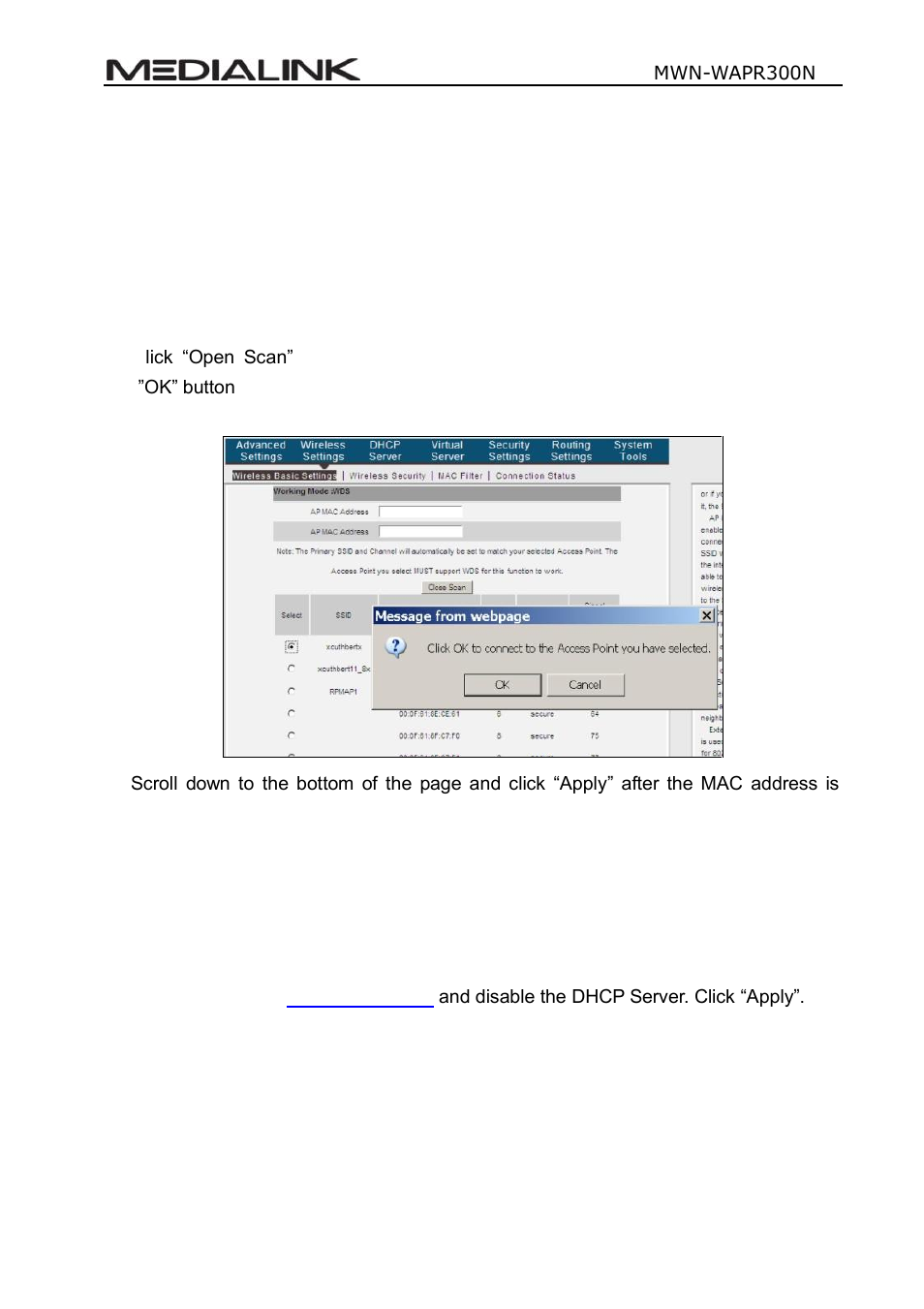 Mediabridge MWN-WAPR300N User Guide User Manual | Page 39 / 70