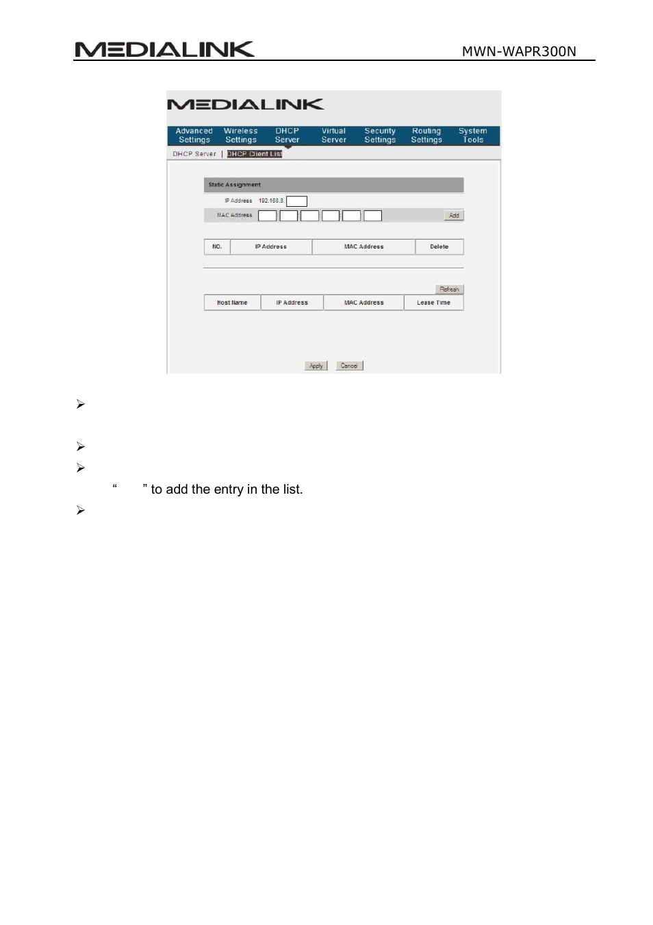 Mediabridge MWN-WAPR300N User Guide User Manual | Page 46 / 70