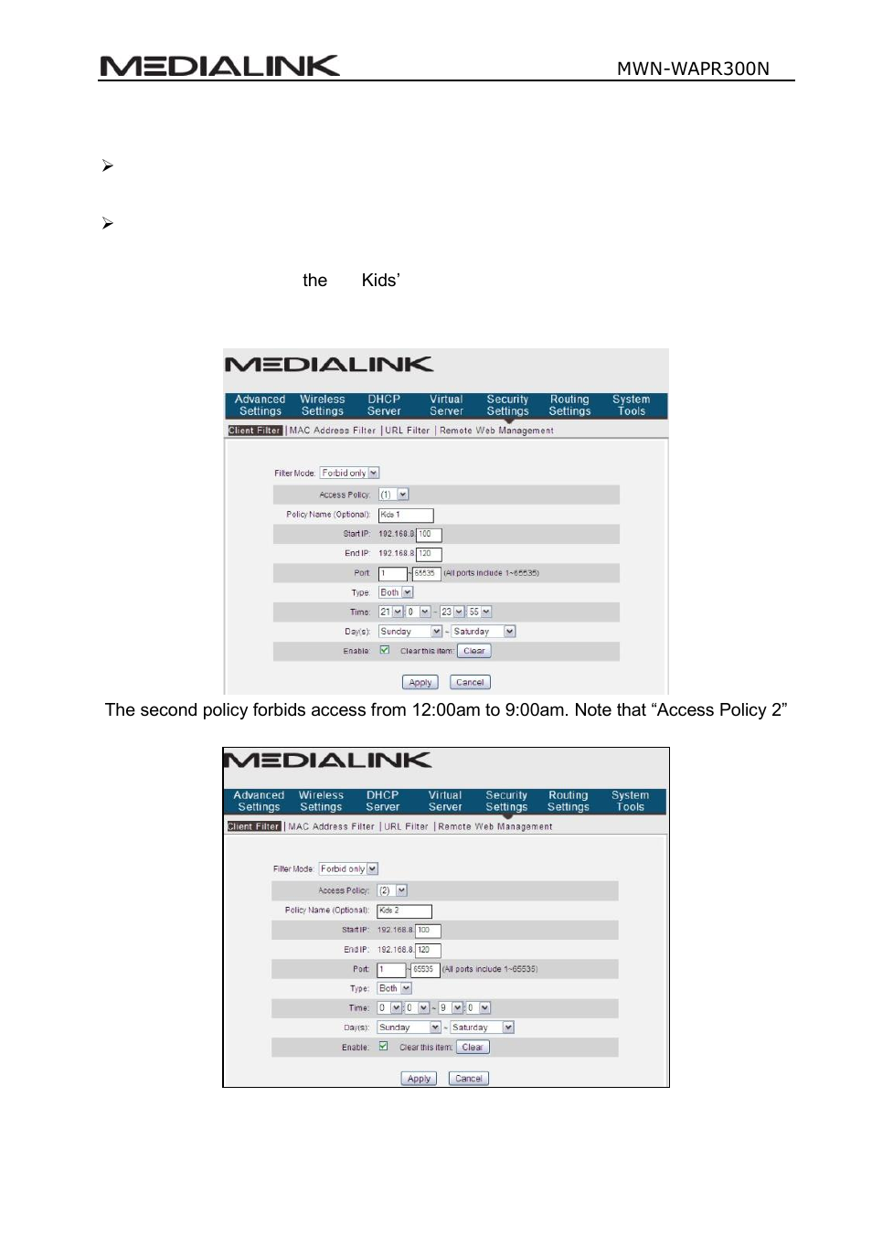 Mediabridge MWN-WAPR300N User Guide User Manual | Page 51 / 70