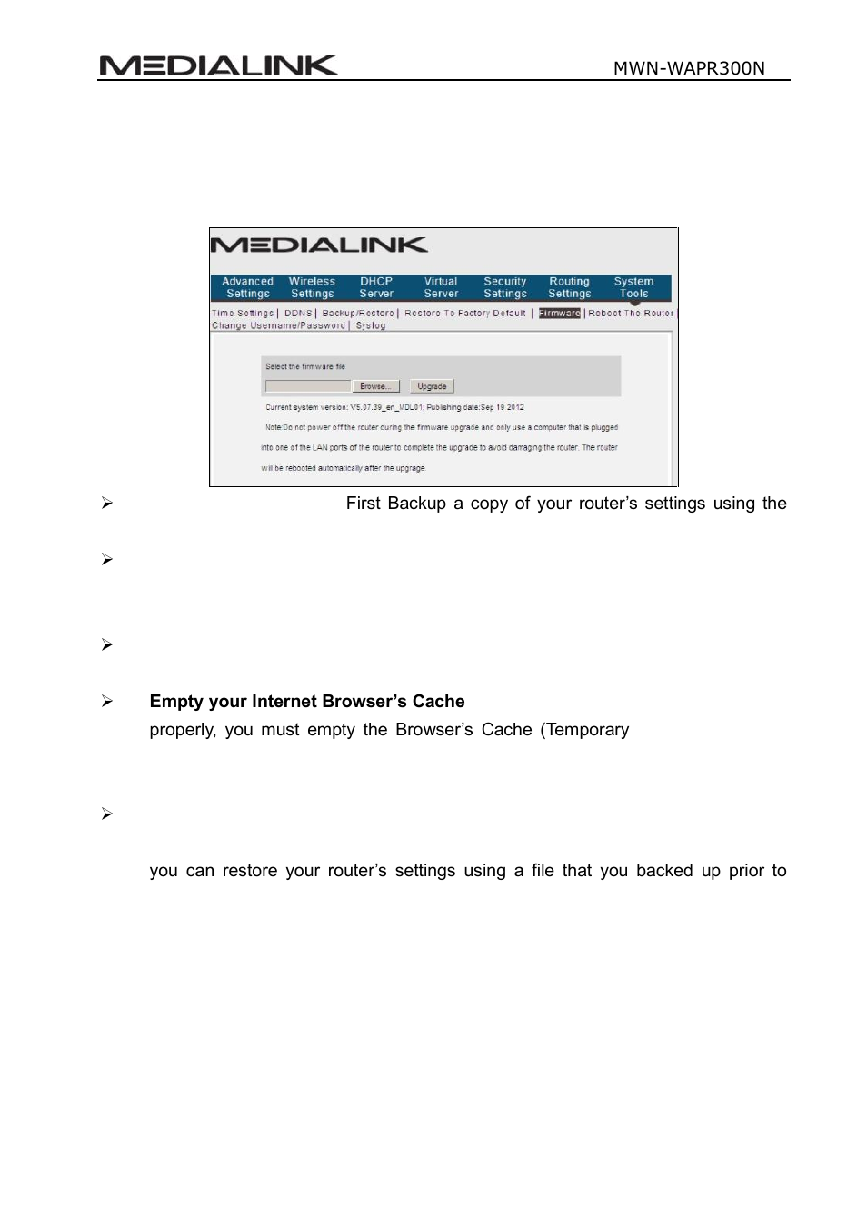 Eboot the, Outer | Mediabridge MWN-WAPR300N User Guide User Manual | Page 61 / 70