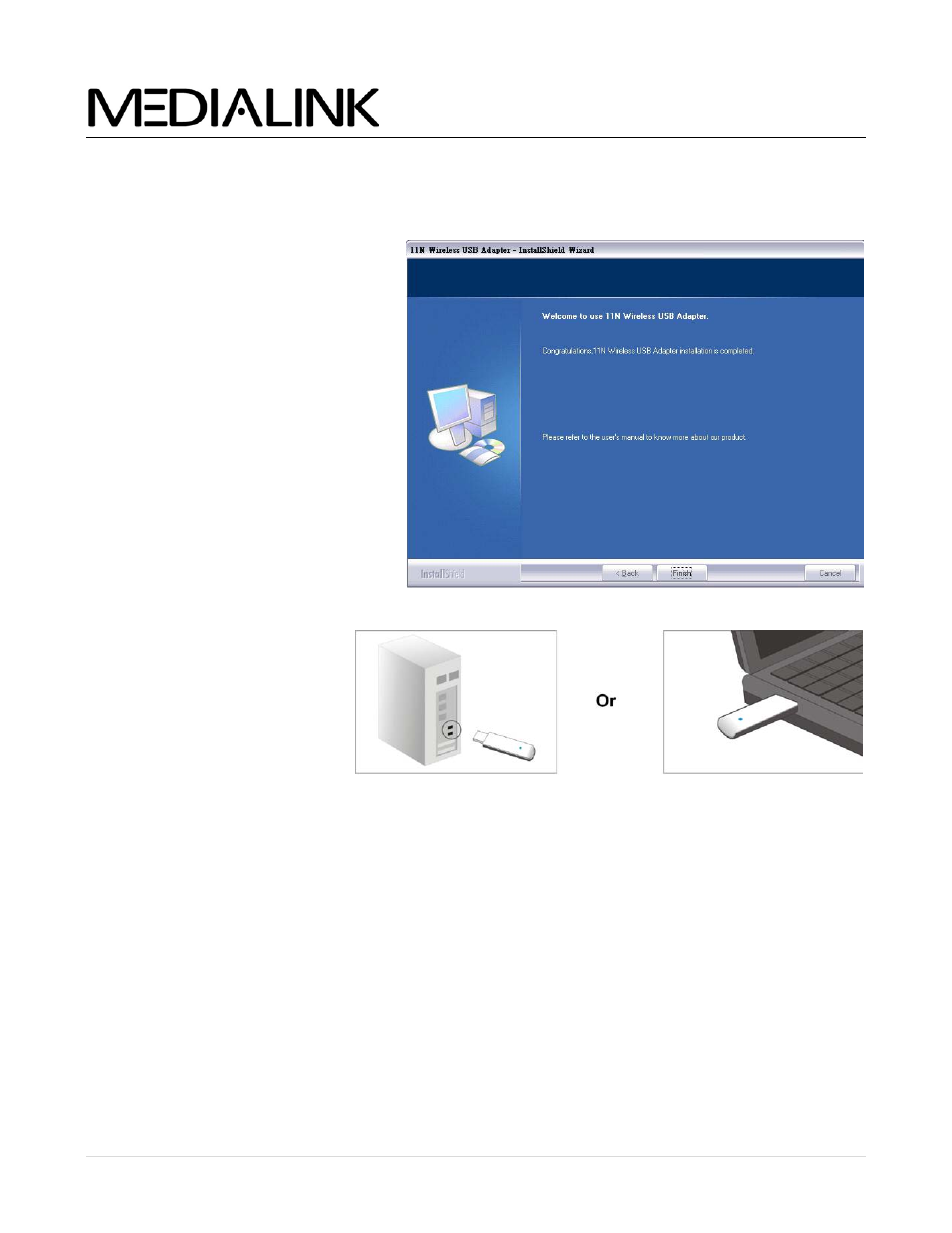 Wireless n usb adapter - user guide | Mediabridge MWN-USB150N Windows User Manual | Page 10 / 28