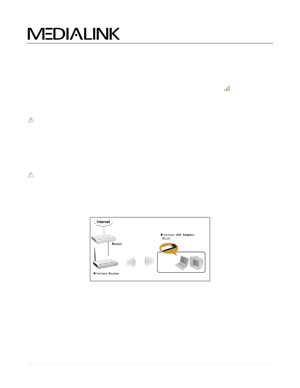 Chapter 3 client utility interface, Station mode, Station mode topology | Lient, Tility, Nterface, Tation, Wireless n usb adapter - user guide | Mediabridge MWN-USB150N Windows User Manual | Page 12 / 28
