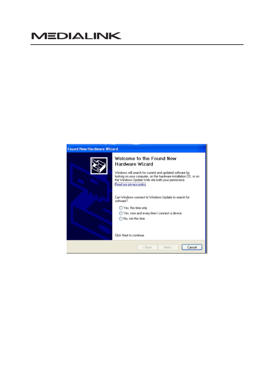 2 driver installation | Mediabridge MWN-USB300N User Guide User Manual | Page 9 / 24