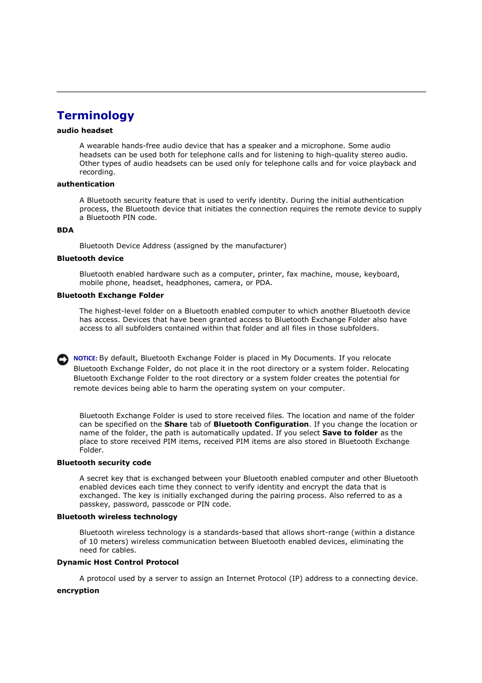 Terminology | Mediabridge MUA-BA3 Windows XP User Manual | Page 4 / 40