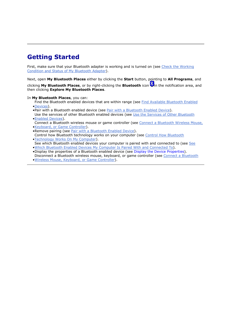 Getting started | Mediabridge MUA-BA3 Windows XP User Manual | Page 6 / 40