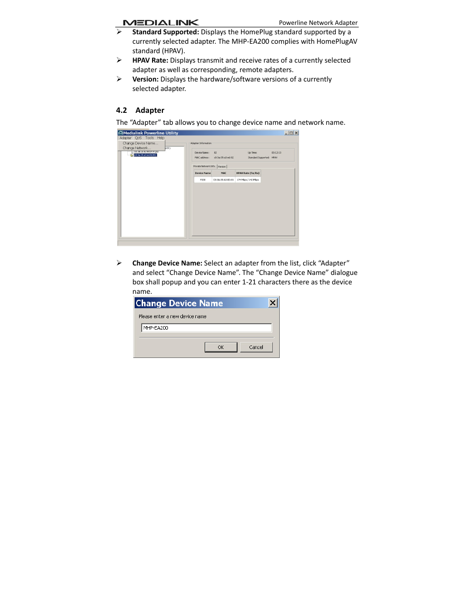 Mediabridge MHP-EA200X2 User Guide User Manual | Page 20 / 38