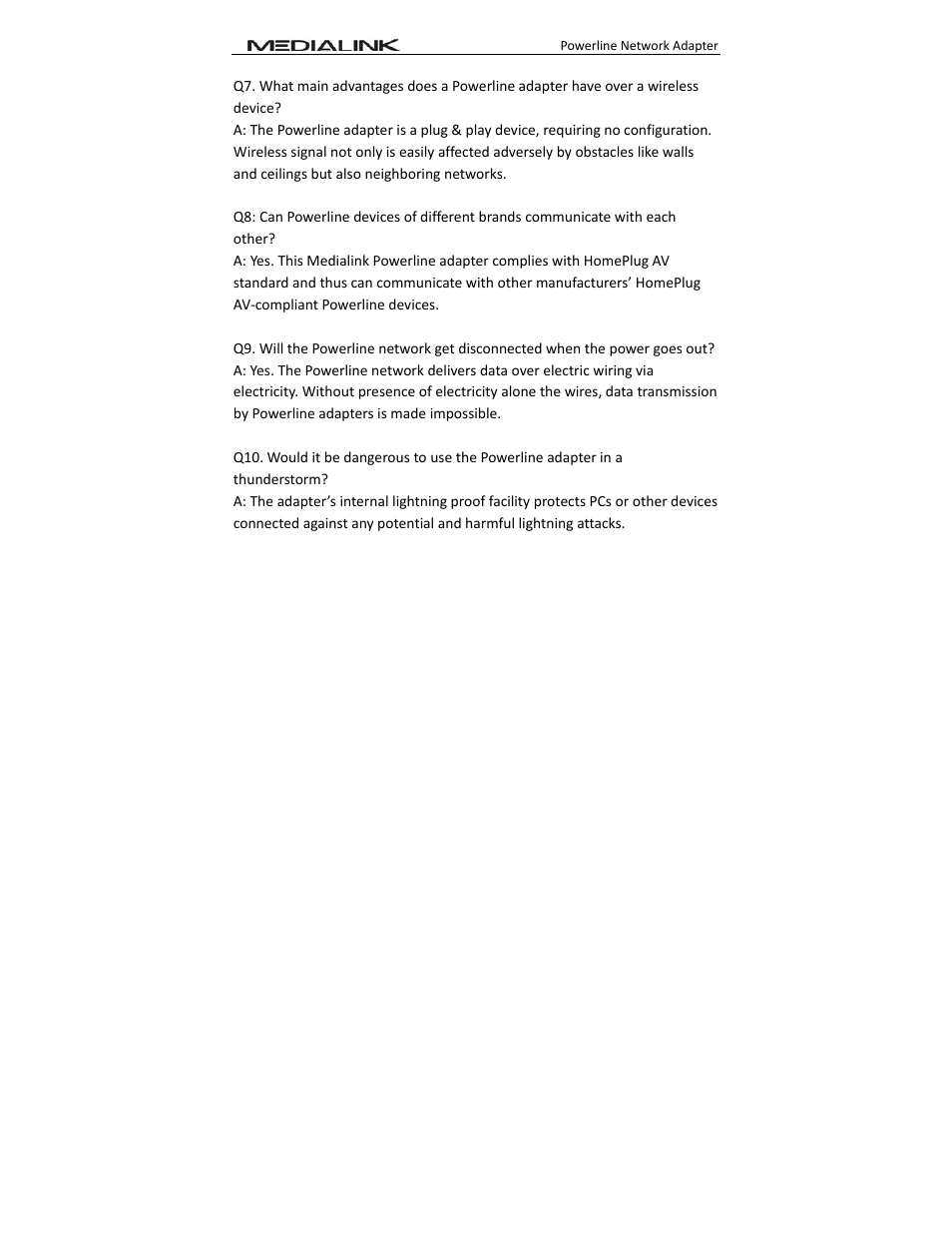 Mediabridge MHP-EA200X2 User Guide User Manual | Page 35 / 38