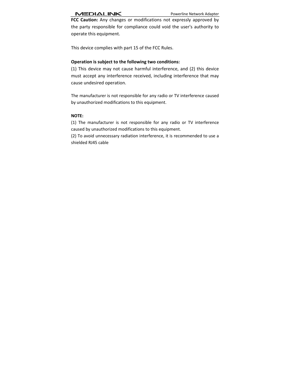 Mediabridge MHP-EA200X2 User Guide User Manual | Page 38 / 38
