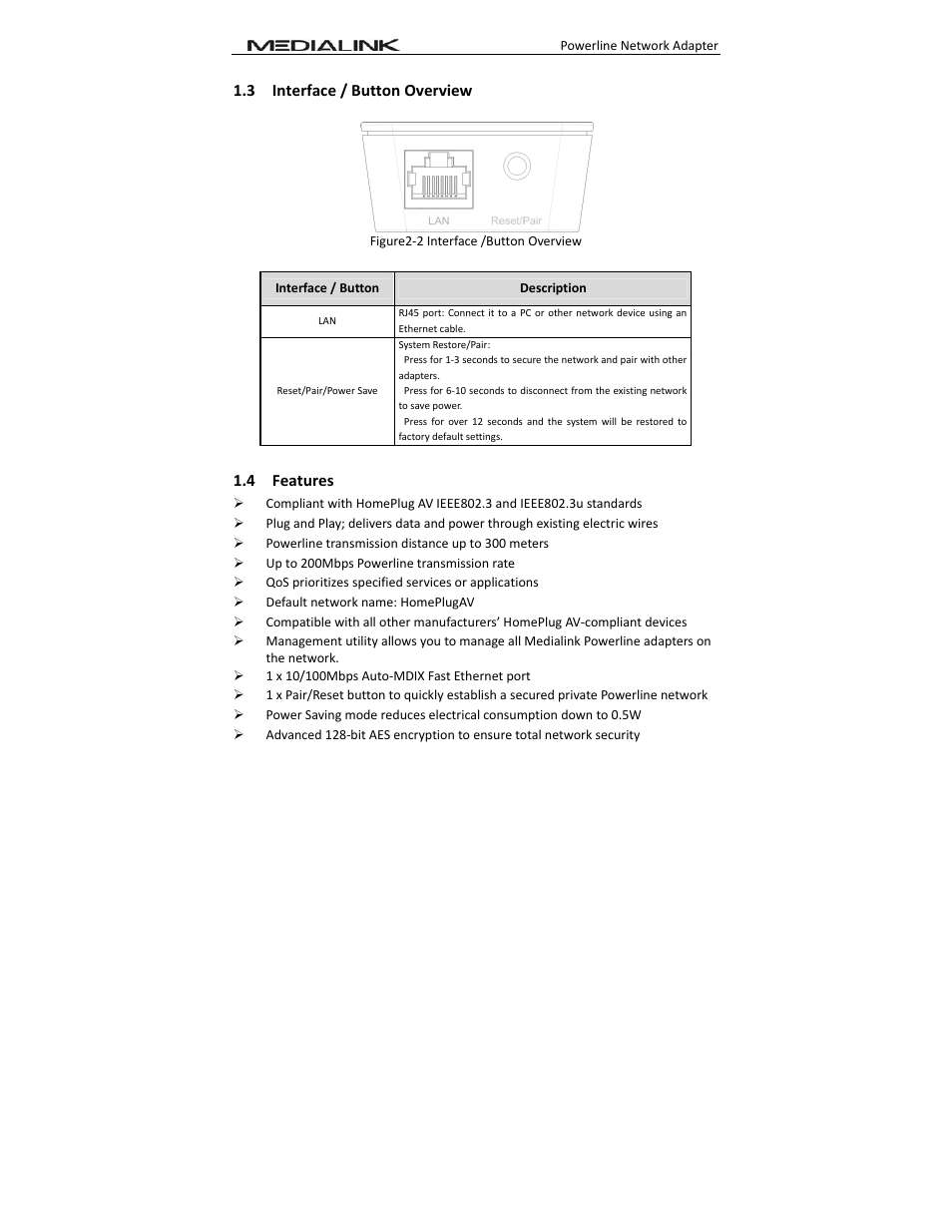 Mediabridge MHP-EA200X2 User Guide User Manual | Page 7 / 38
