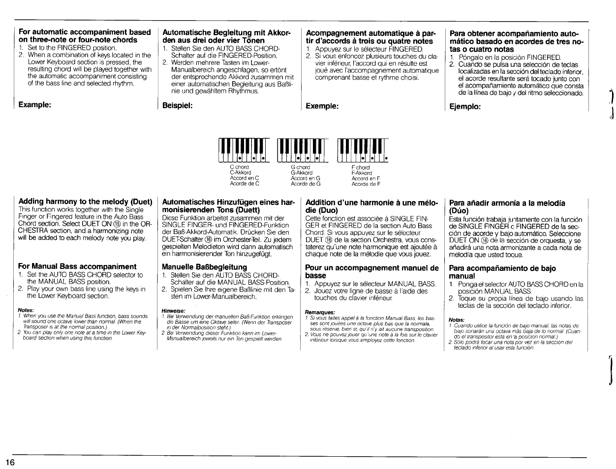 Yamaha PSR-80 User Manual | Page 18 / 35
