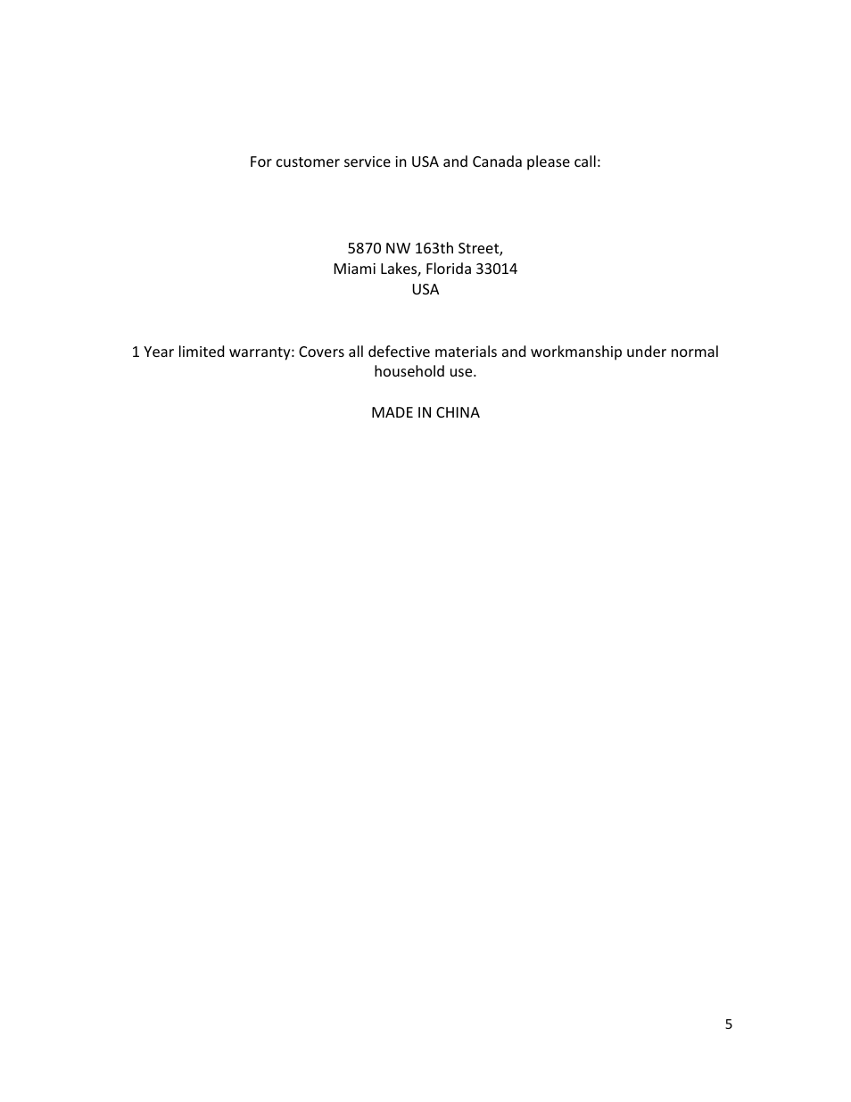 Ragalta RCF-600 User Manual | Page 5 / 10