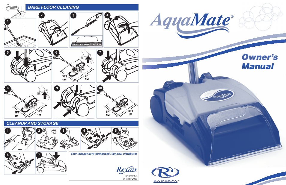 Rainbow AquaMate (e2 Silver) User Manual | 4 pages