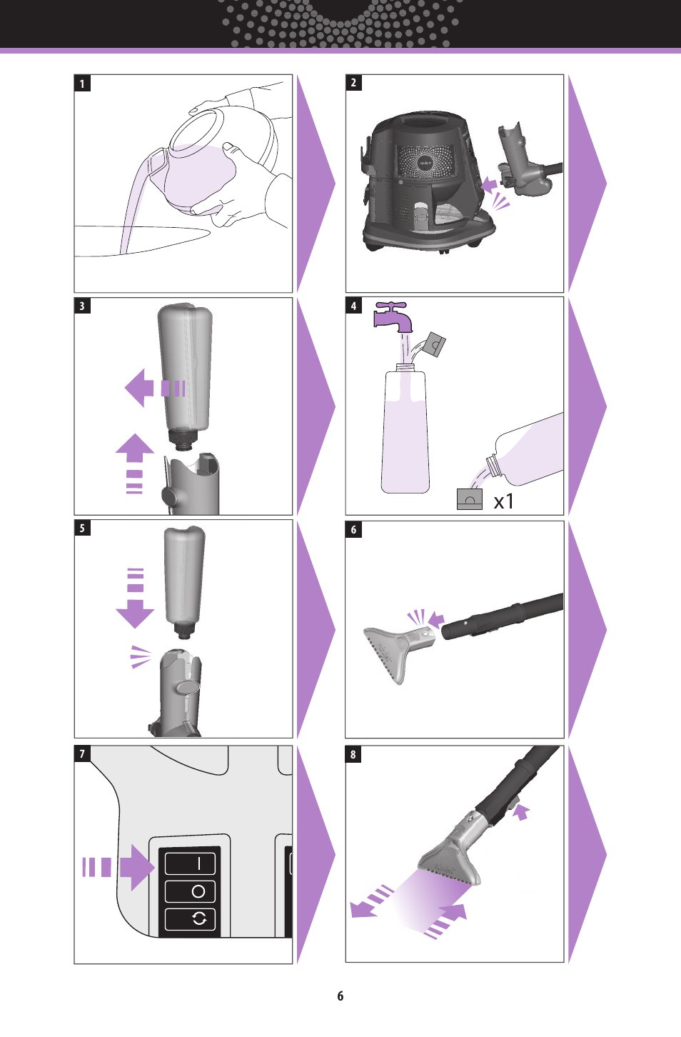 Rainbow MiniJet User Manual | Page 7 / 8