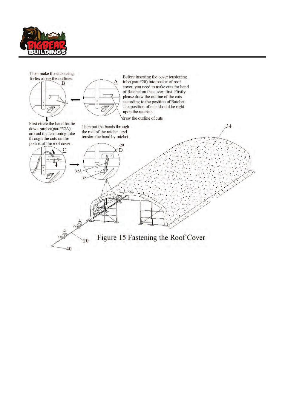Rhino Shelter DOMED-40W X 60L X 18H User Manual | Page 12 / 21