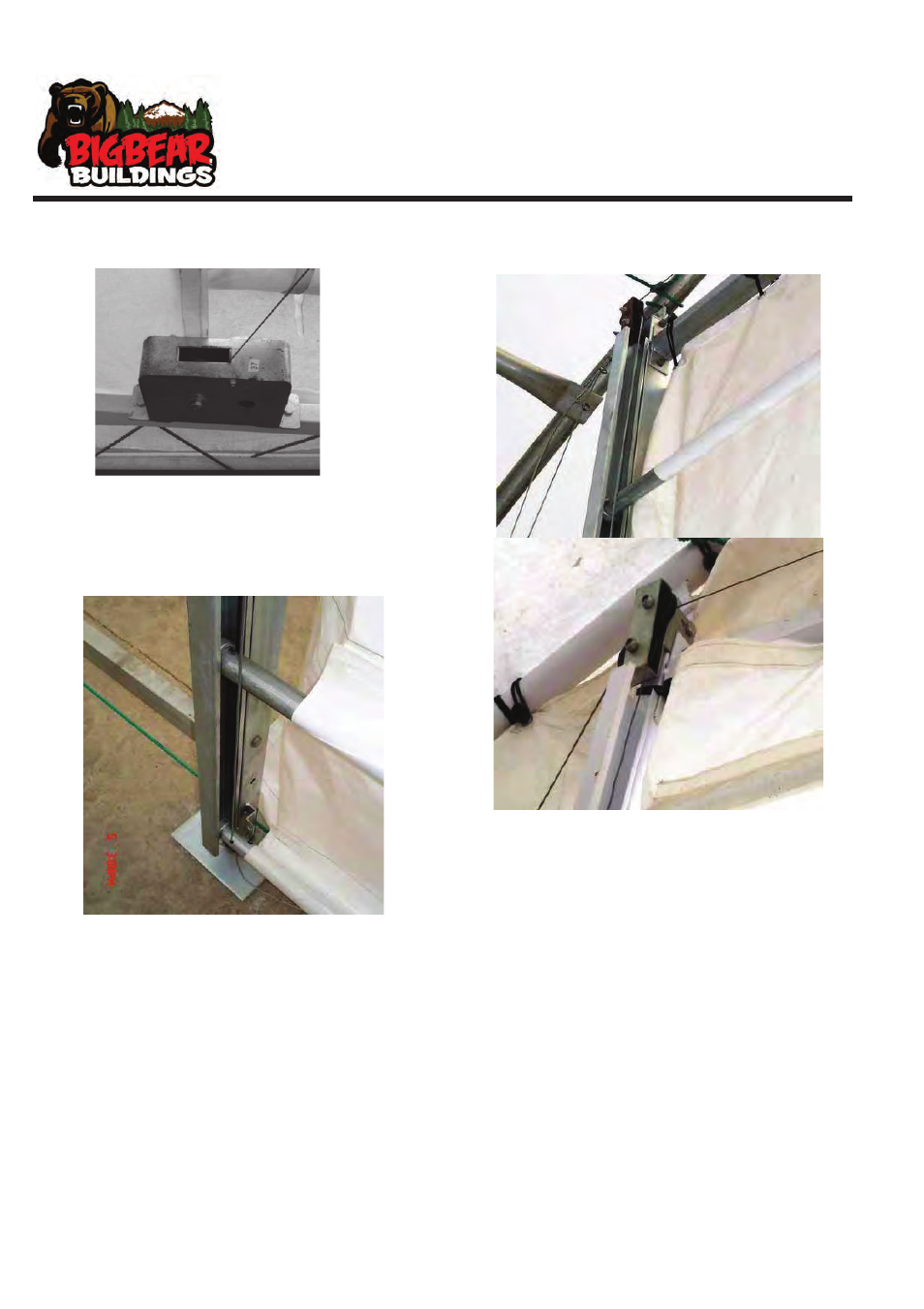 Rhino Shelter DOMED-40W X 60L X 18H User Manual | Page 16 / 21