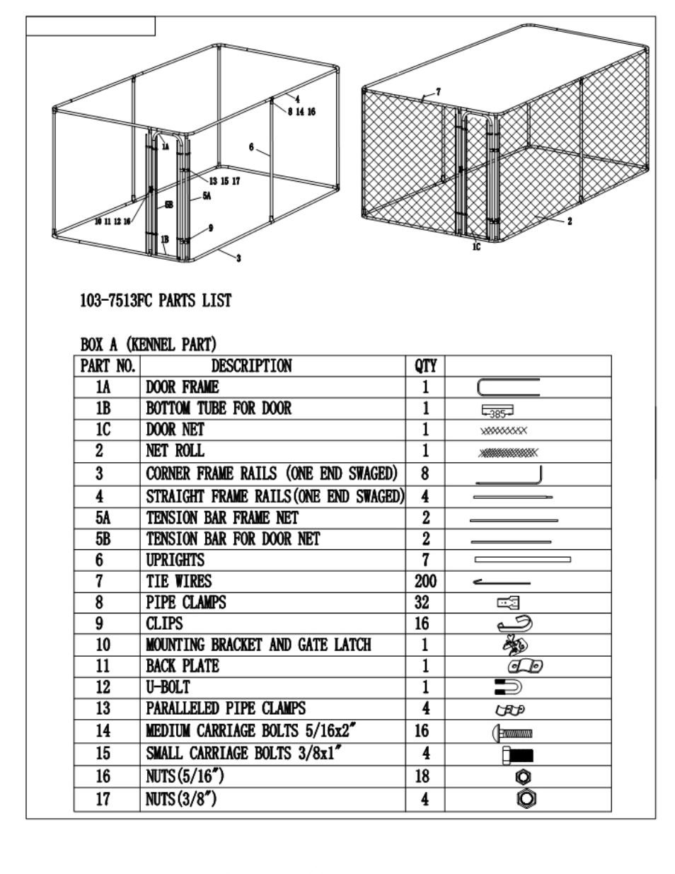 Rhino Shelter Dog Kennel 7.5W X 7.5L X 4H User Manual | Page 6 / 8