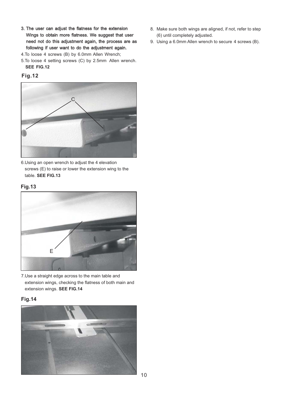 RIKON Power Tools 10-201 User Manual | Page 10 / 40