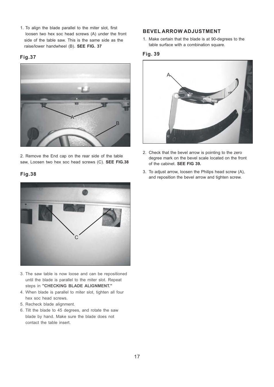 RIKON Power Tools 10-201 User Manual | Page 17 / 40