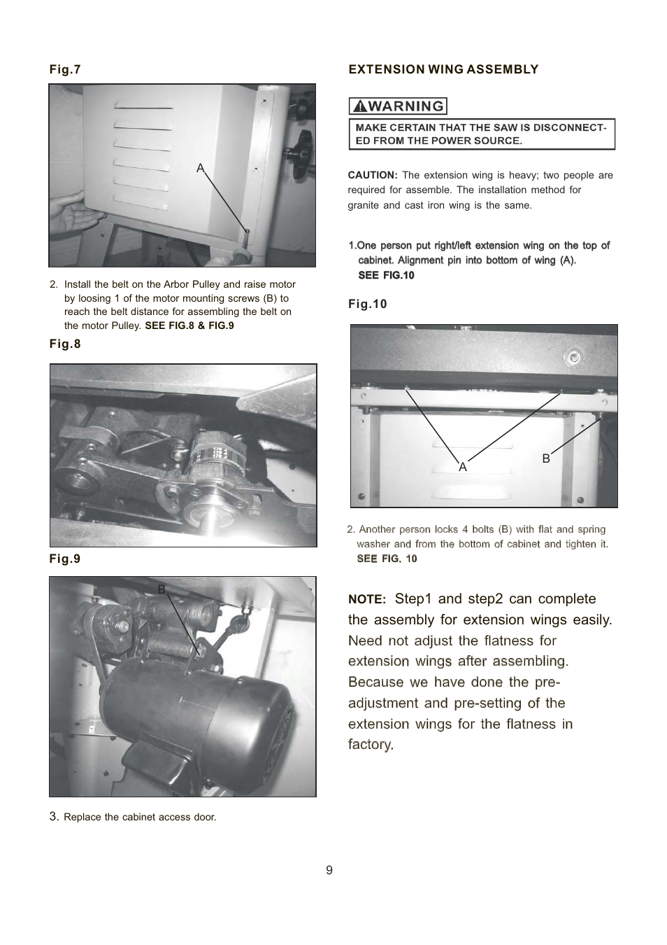 RIKON Power Tools 10-201 User Manual | Page 9 / 40