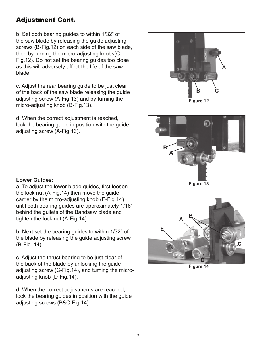 RIKON Power Tools 10-315 User Manual | Page 12 / 28