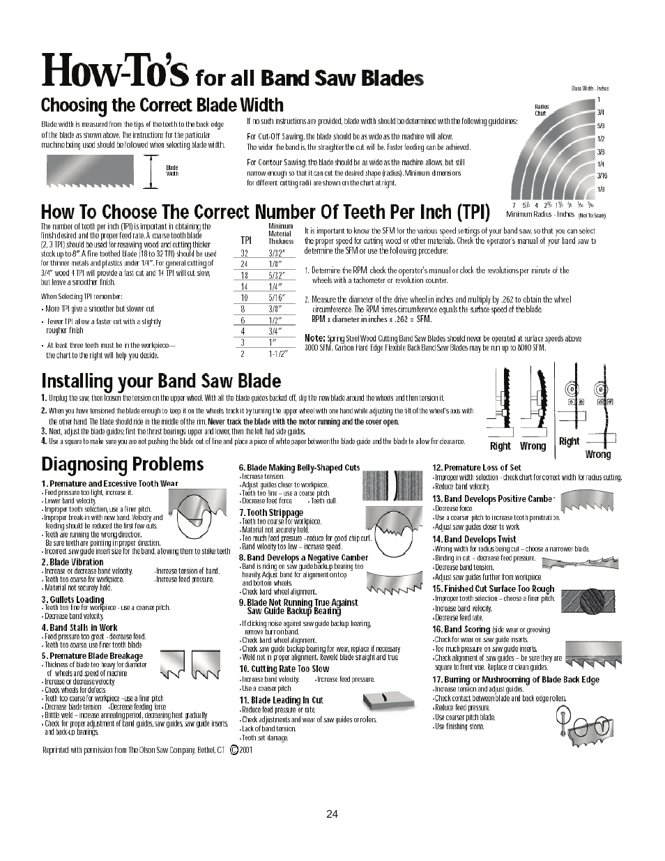 RIKON Power Tools 10-315 User Manual | Page 24 / 28