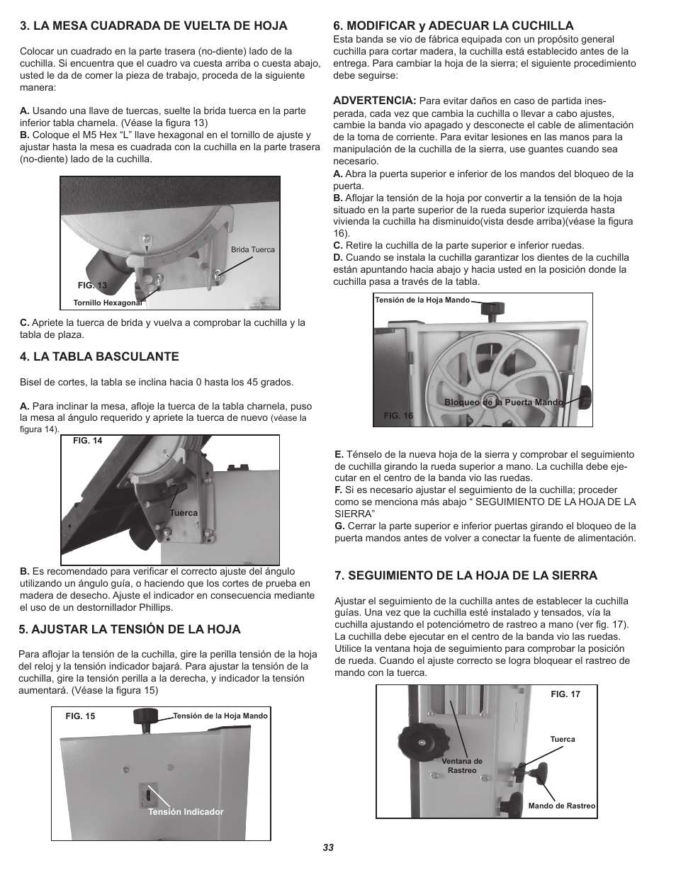 RIKON Power Tools 10-321 User Manual | Page 33 / 52