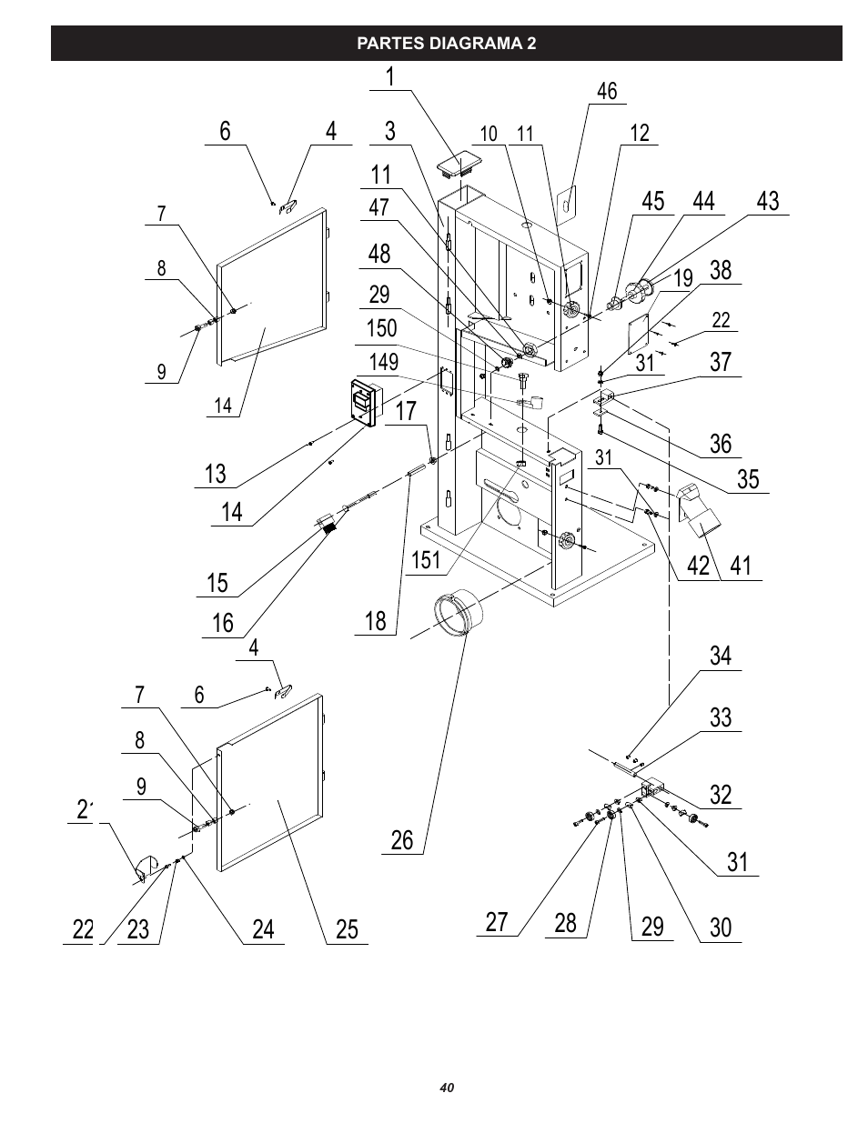 RIKON Power Tools 10-321 User Manual | Page 40 / 52