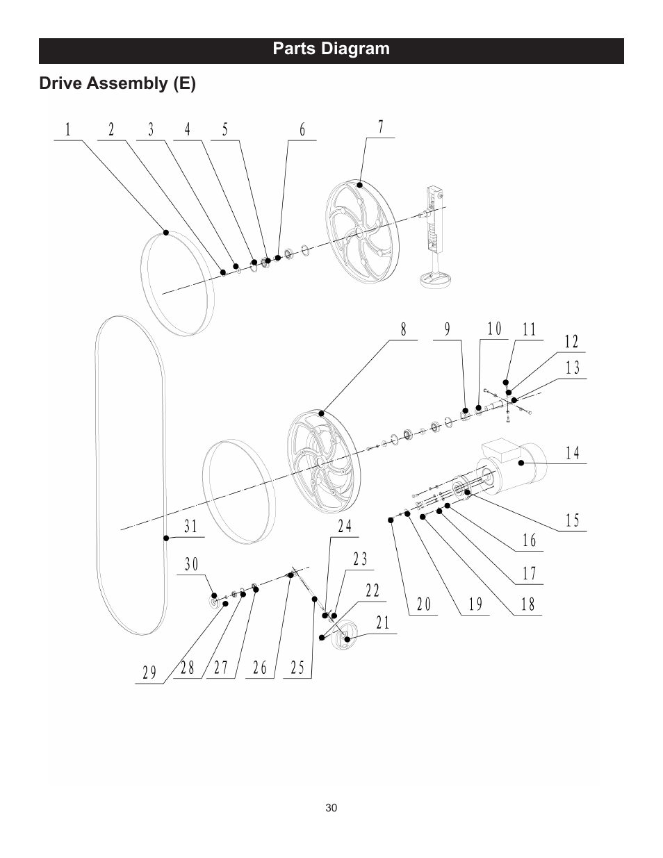 RIKON Power Tools 10-370 User Manual | Page 30 / 34