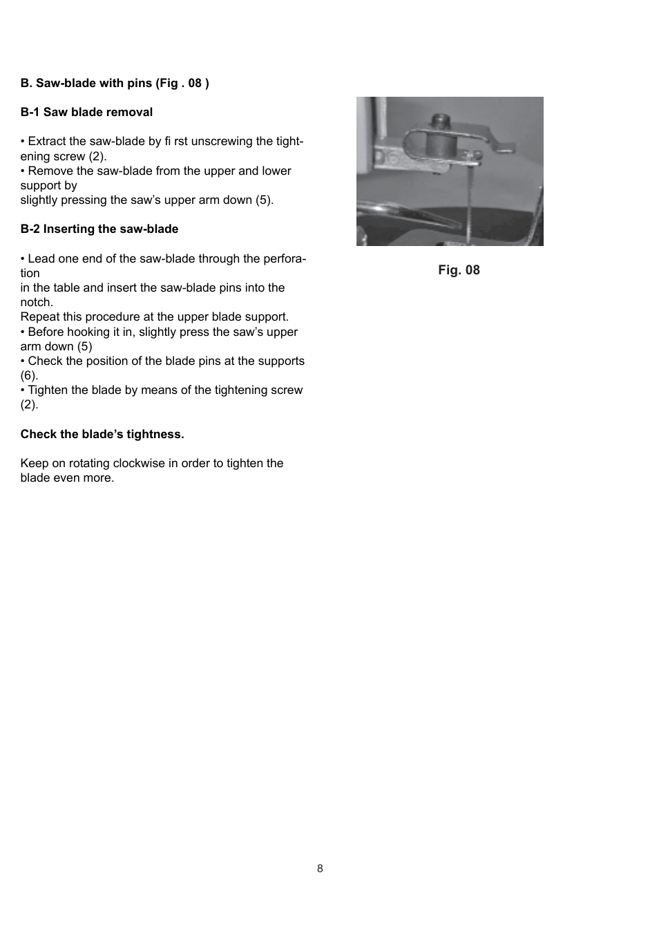 RIKON Power Tools 10-600VS User Manual | Page 8 / 17