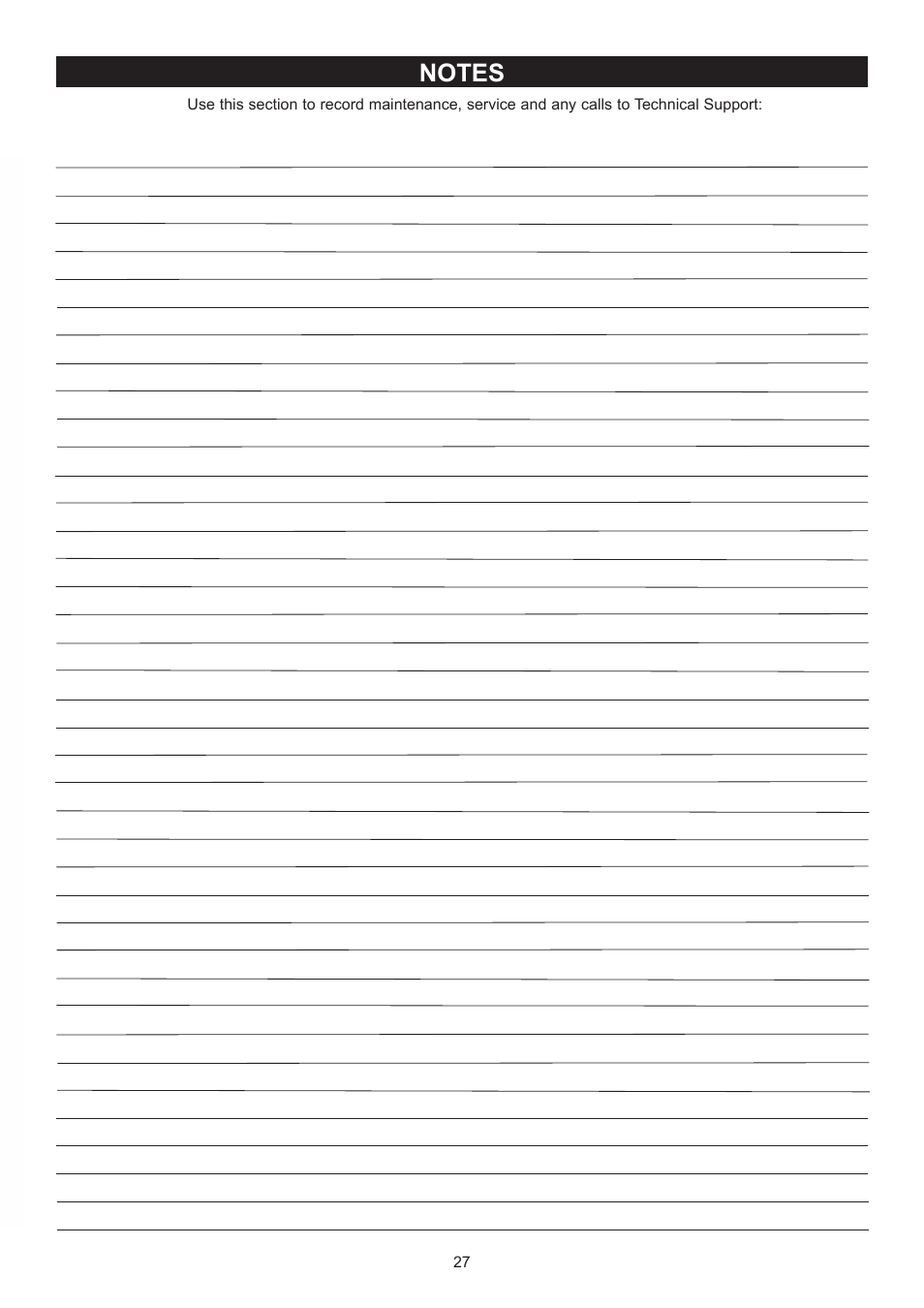RIKON Power Tools 23-400H User Manual | Page 27 / 28
