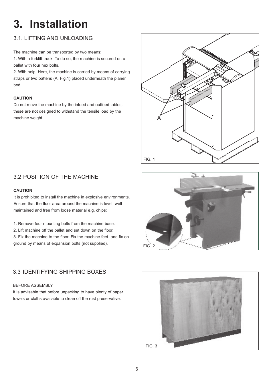 Installation | RIKON Power Tools 25-200 User Manual | Page 6 / 26