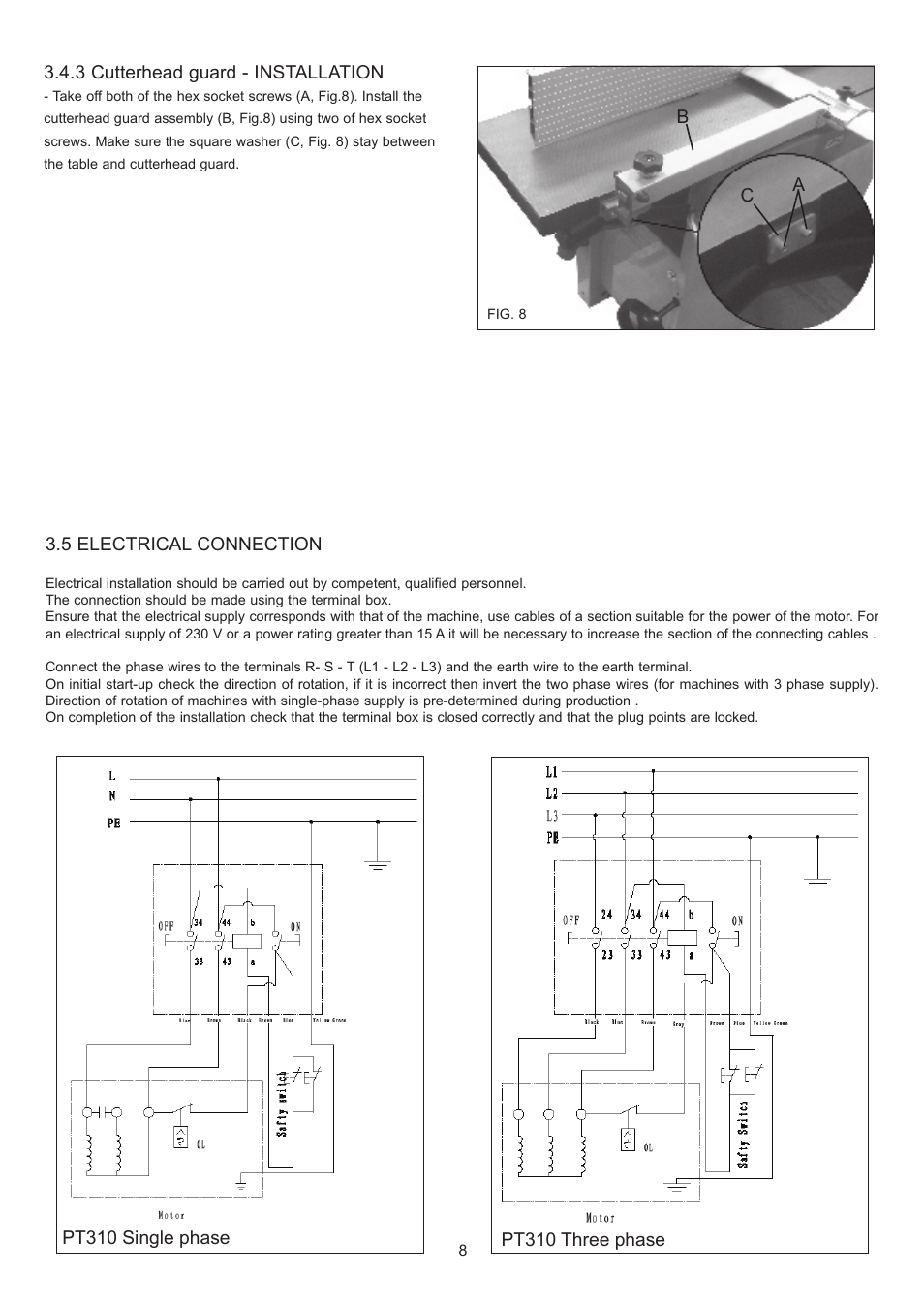 RIKON Power Tools 25-200 User Manual | Page 8 / 26