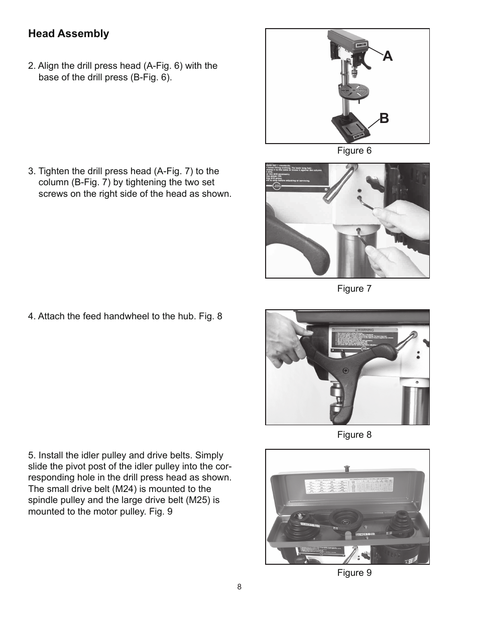 RIKON Power Tools 30-120 User Manual | Page 8 / 20
