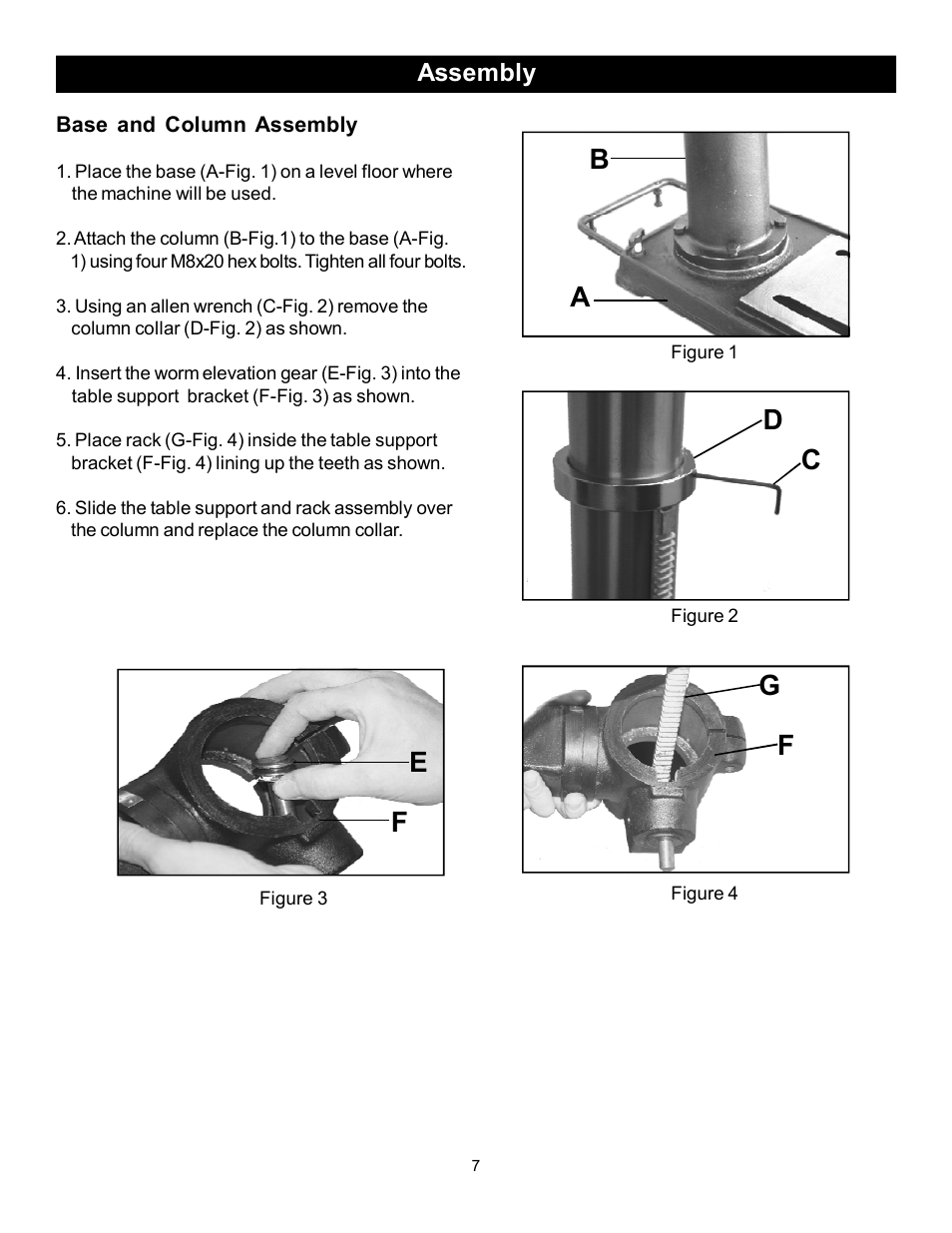 RIKON Power Tools 30-251 User Manual | Page 7 / 21