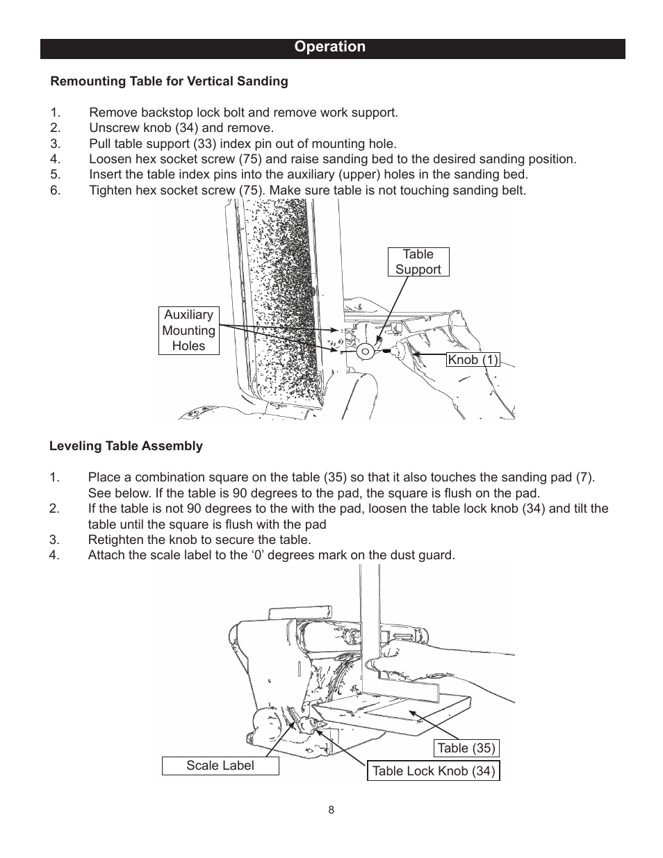 RIKON Power Tools 50-112 User Manual | Page 8 / 18