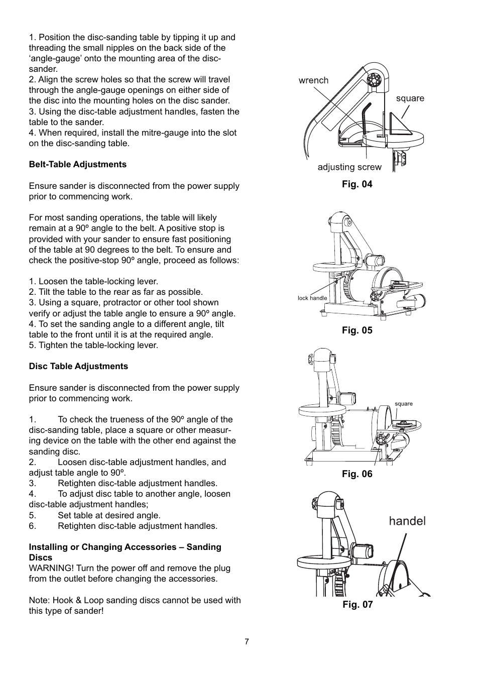 RIKON Power Tools 50-150 User Manual | Page 7 / 18