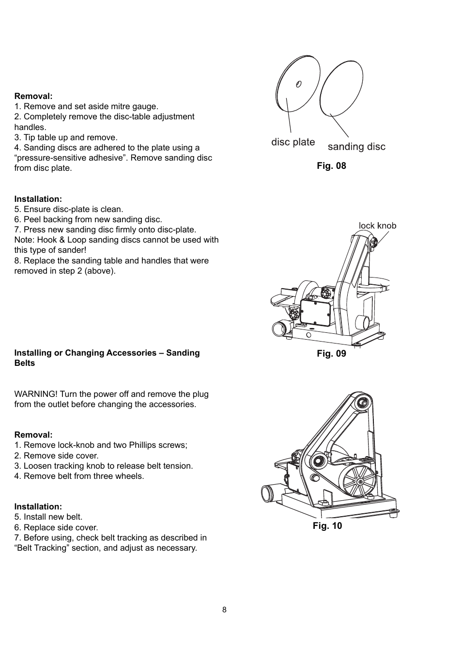 RIKON Power Tools 50-150 User Manual | Page 8 / 18