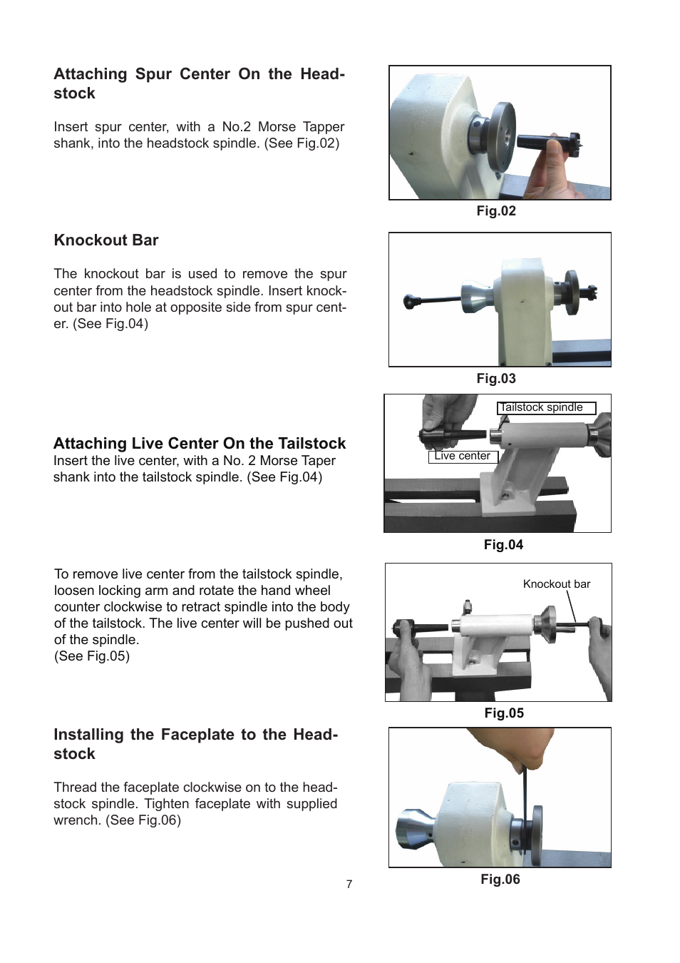 RIKON Power Tools 70-050 User Manual | Page 7 / 16
