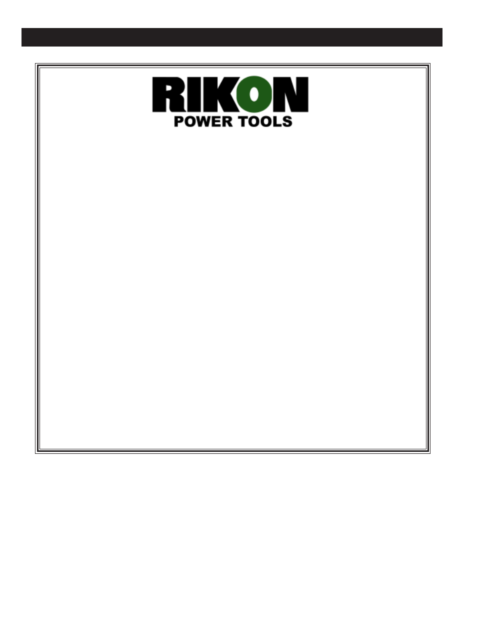 Warranty | RIKON Power Tools 70-100 User Manual | Page 16 / 18