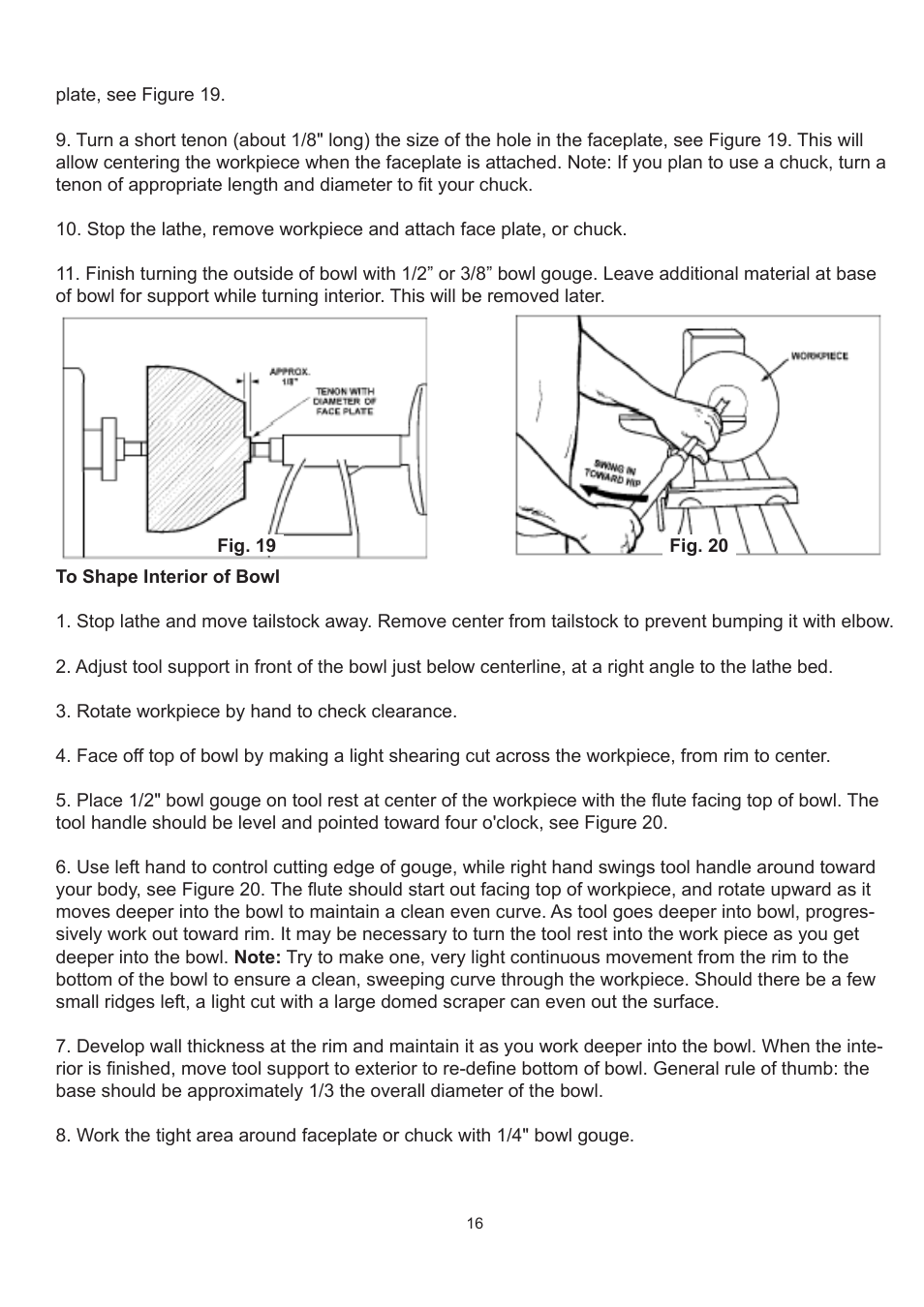 RIKON Power Tools 70-300 User Manual | Page 16 / 28