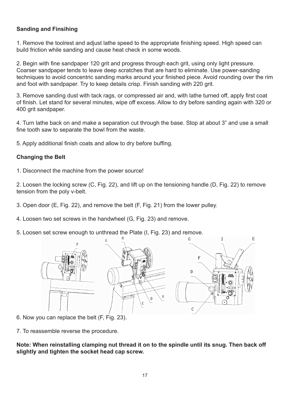 RIKON Power Tools 70-300 User Manual | Page 17 / 28