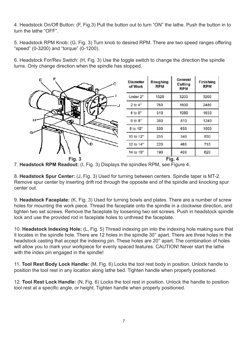 RIKON Power Tools 70-300 User Manual | Page 7 / 28