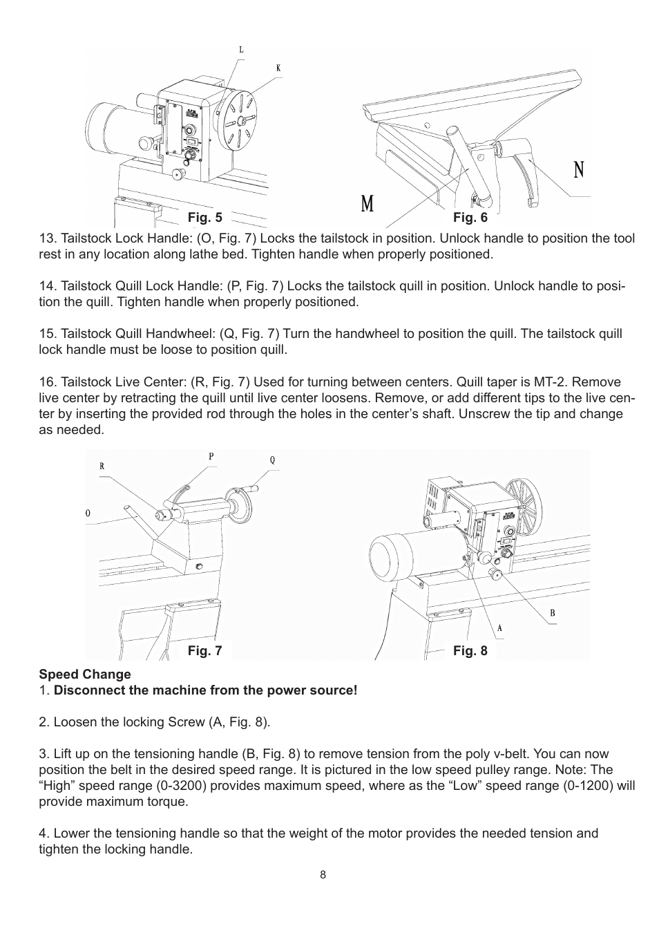 RIKON Power Tools 70-300 User Manual | Page 8 / 28