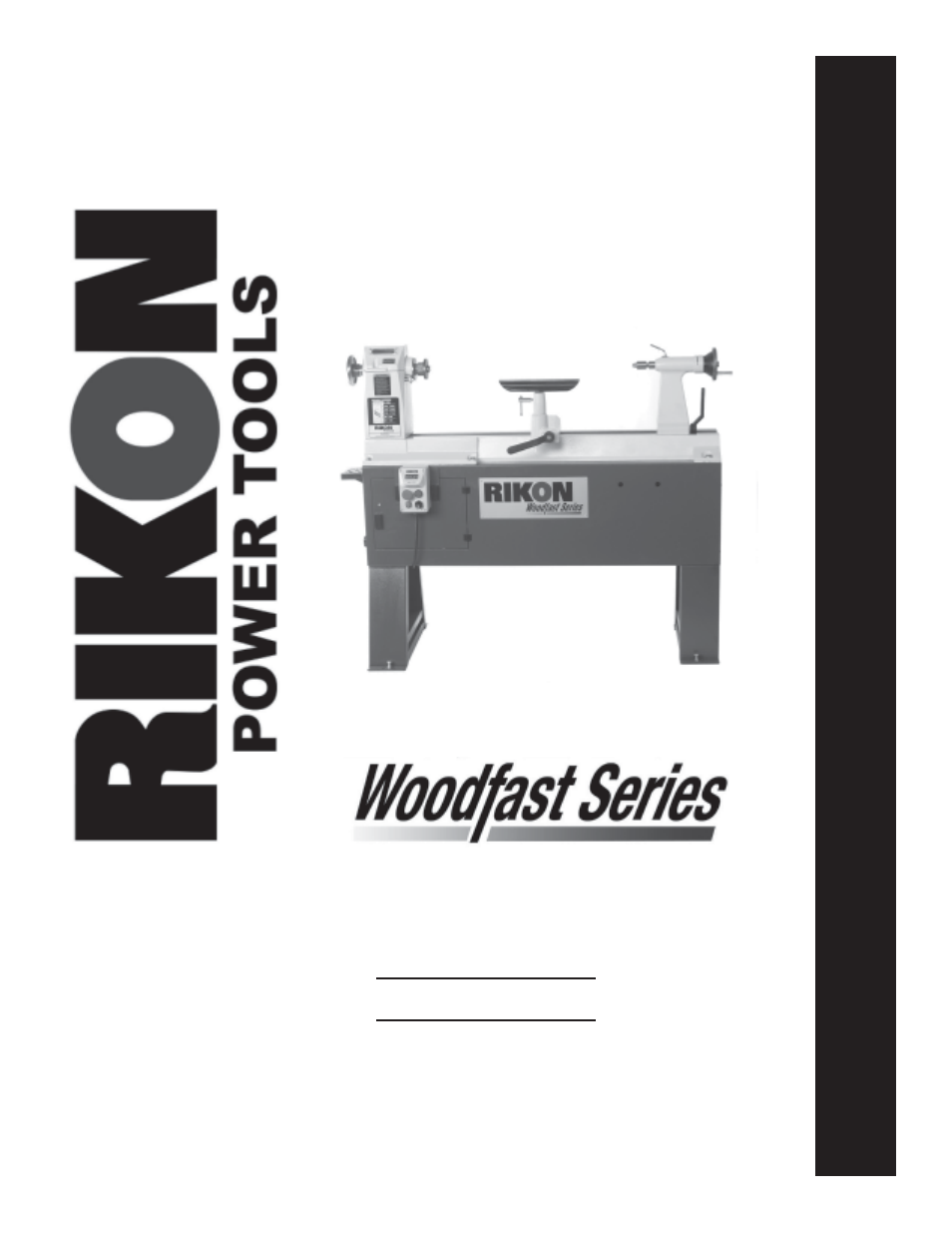 RIKON Power Tools 70-500 User Manual | 28 pages