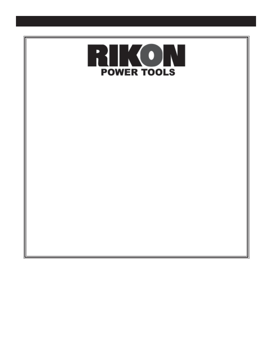 Warranty | RIKON Power Tools 70-500 User Manual | Page 25 / 28