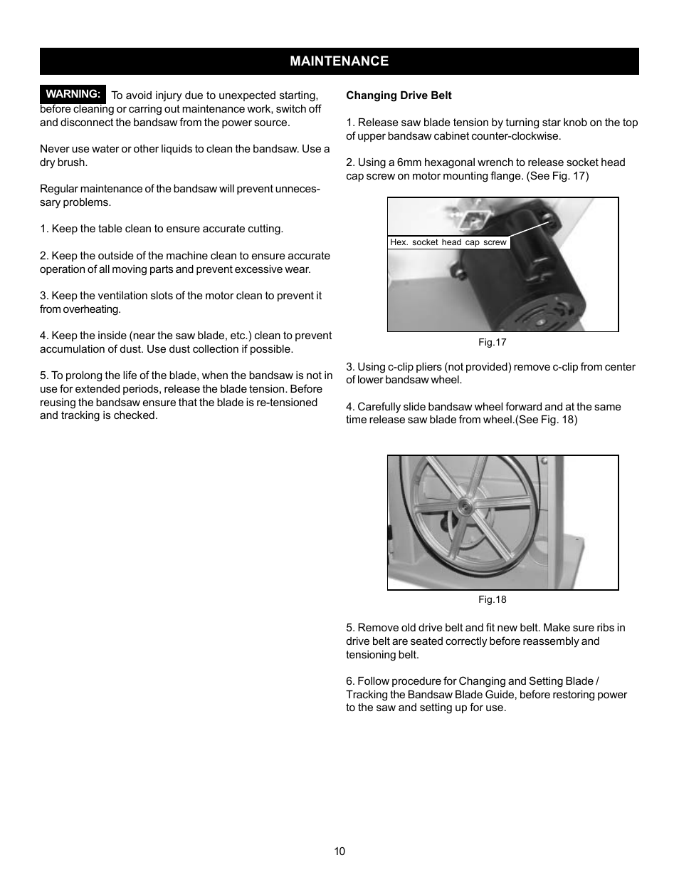 RIKON Power Tools 10-300 User Manual | Page 10 / 17