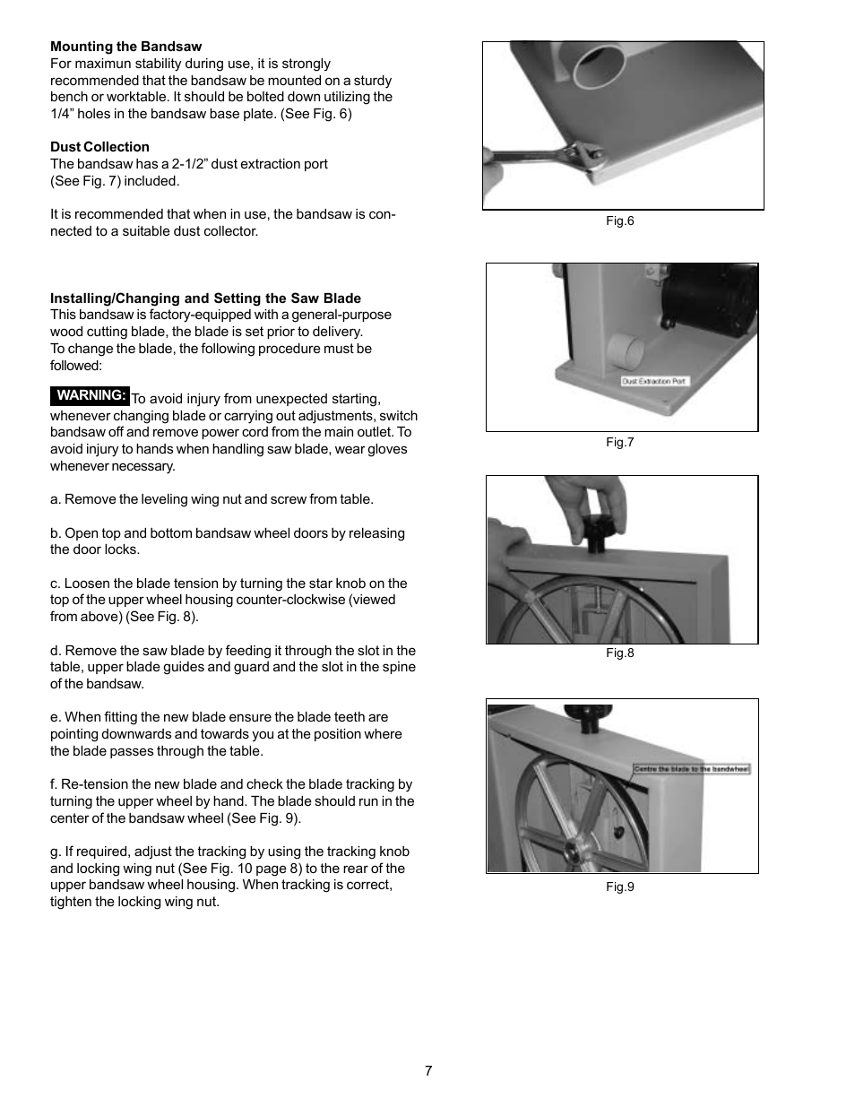 RIKON Power Tools 10-300 User Manual | Page 7 / 17