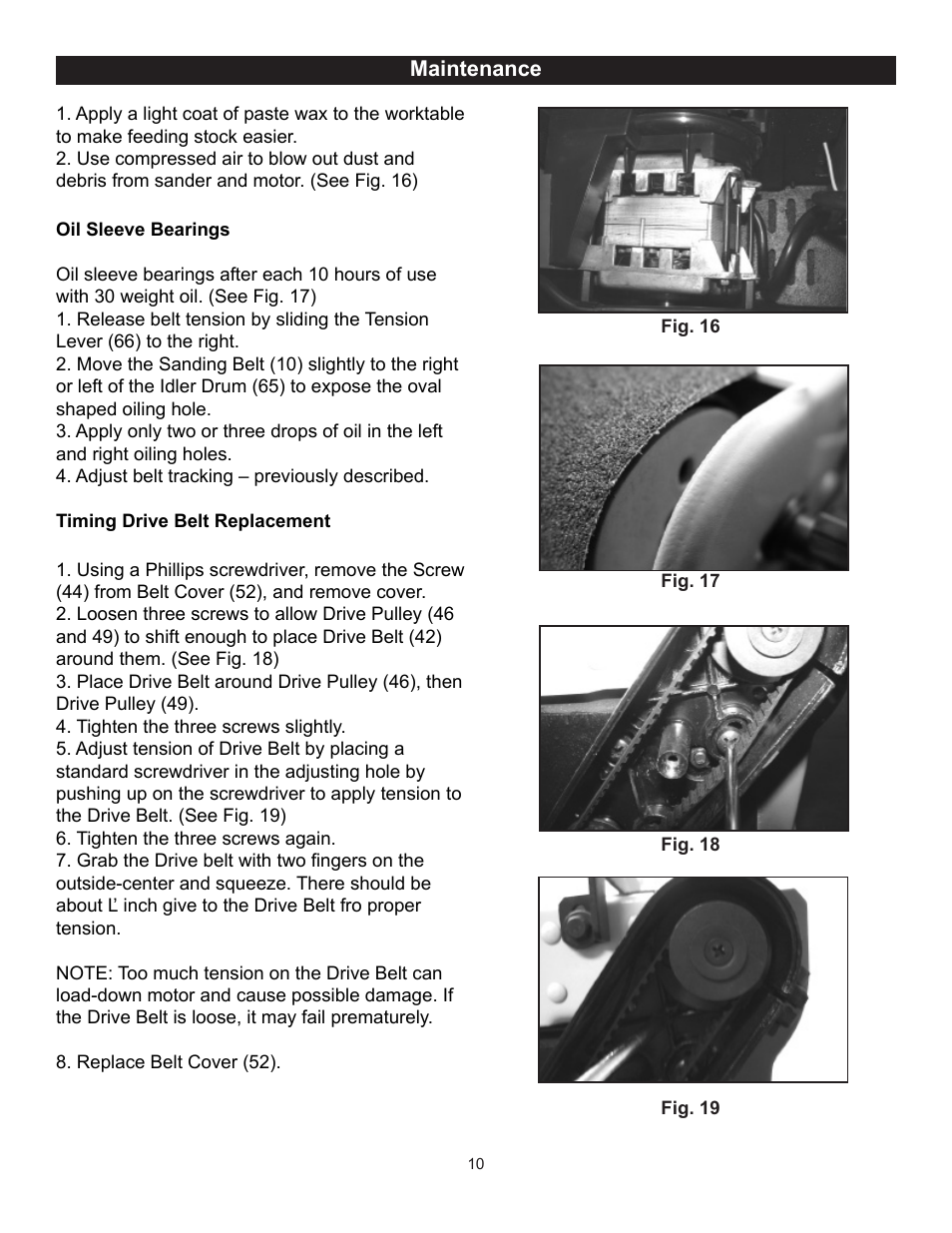 RIKON Power Tools 50-110 User Manual | Page 10 / 16