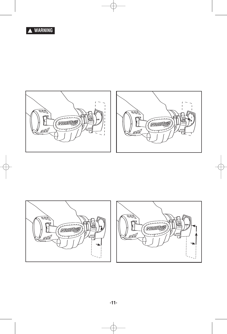 RotoZip RZ25 User Manual | Page 11 / 48