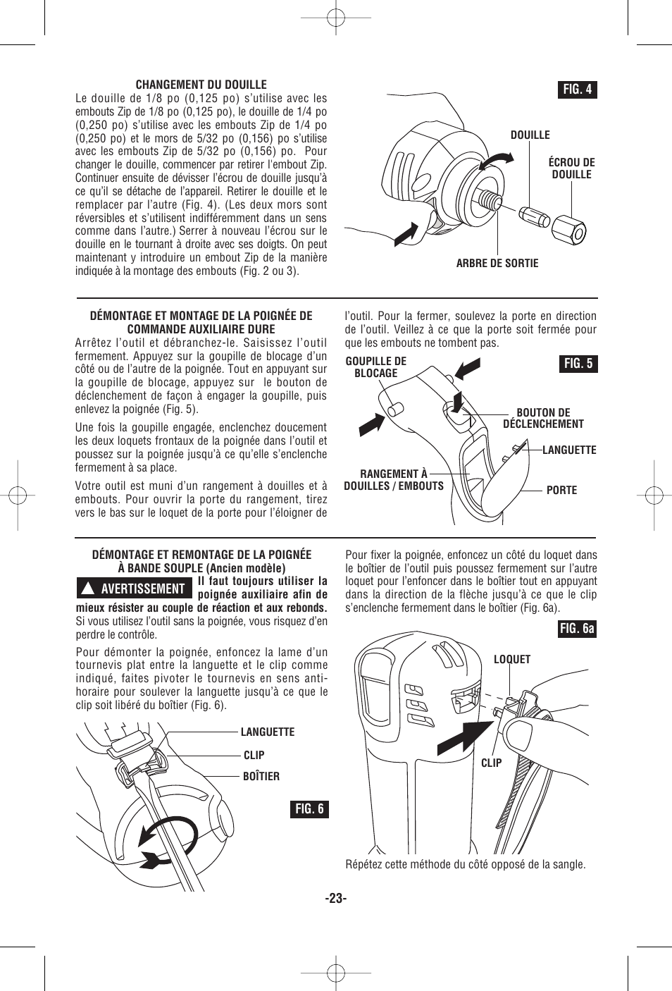 RotoZip RZ25 User Manual | Page 23 / 48